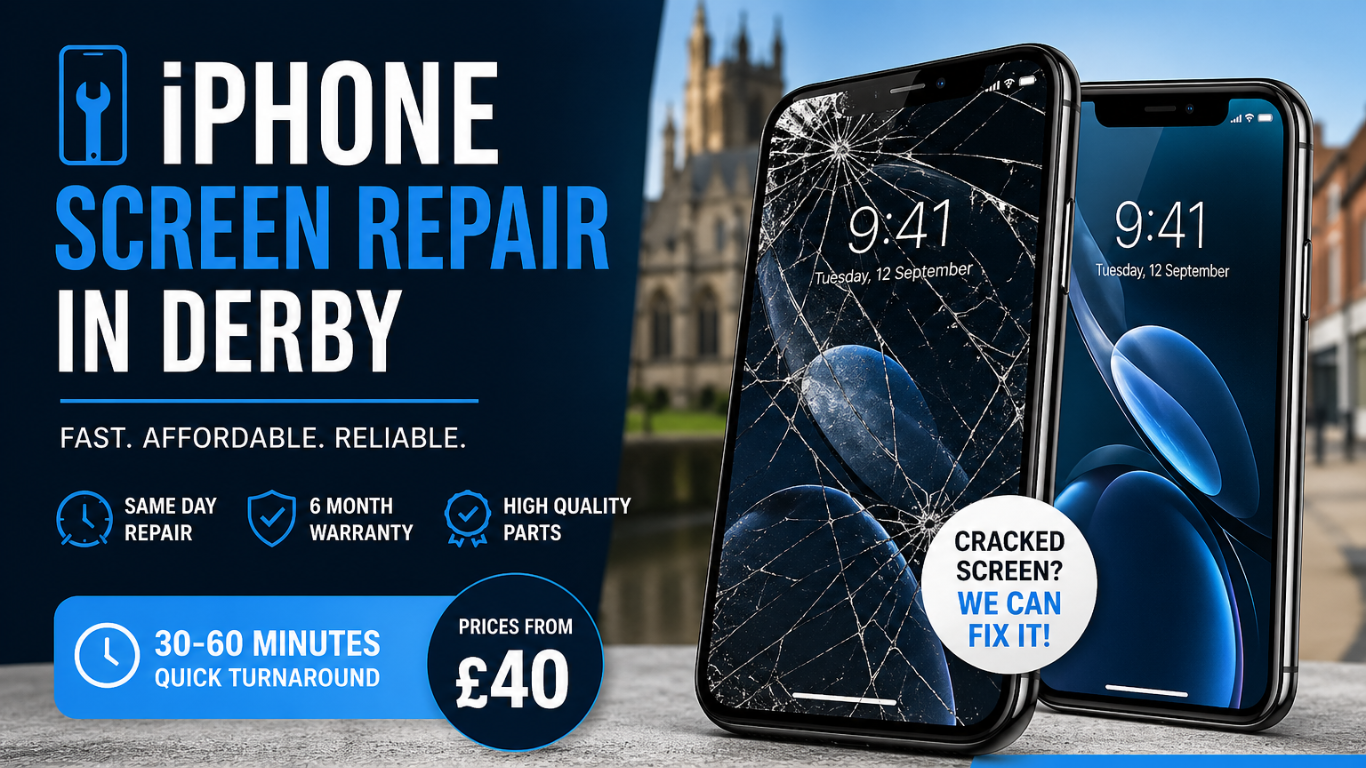 iPhone Screen Repair in Derby
