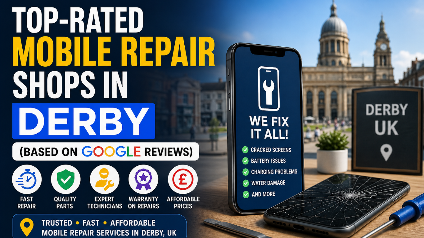 Top-Rated Mobile Repair Shops in Derby