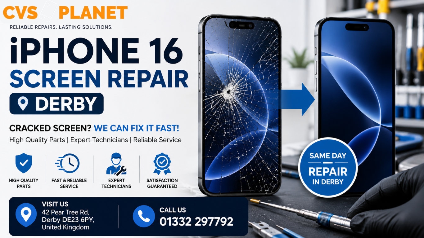 iPhone 16 Screen Repair Derby