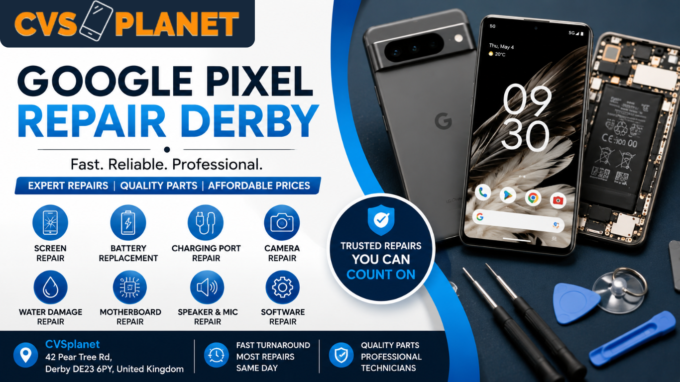 Google Pixel Repair Derby