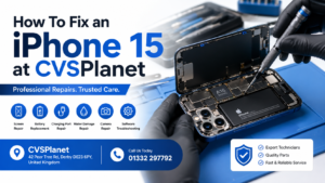 How To Fix an iPhone 15 at CVSPlanet