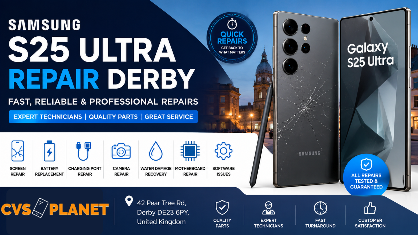 Samsung S25 Ultra Repair Derby