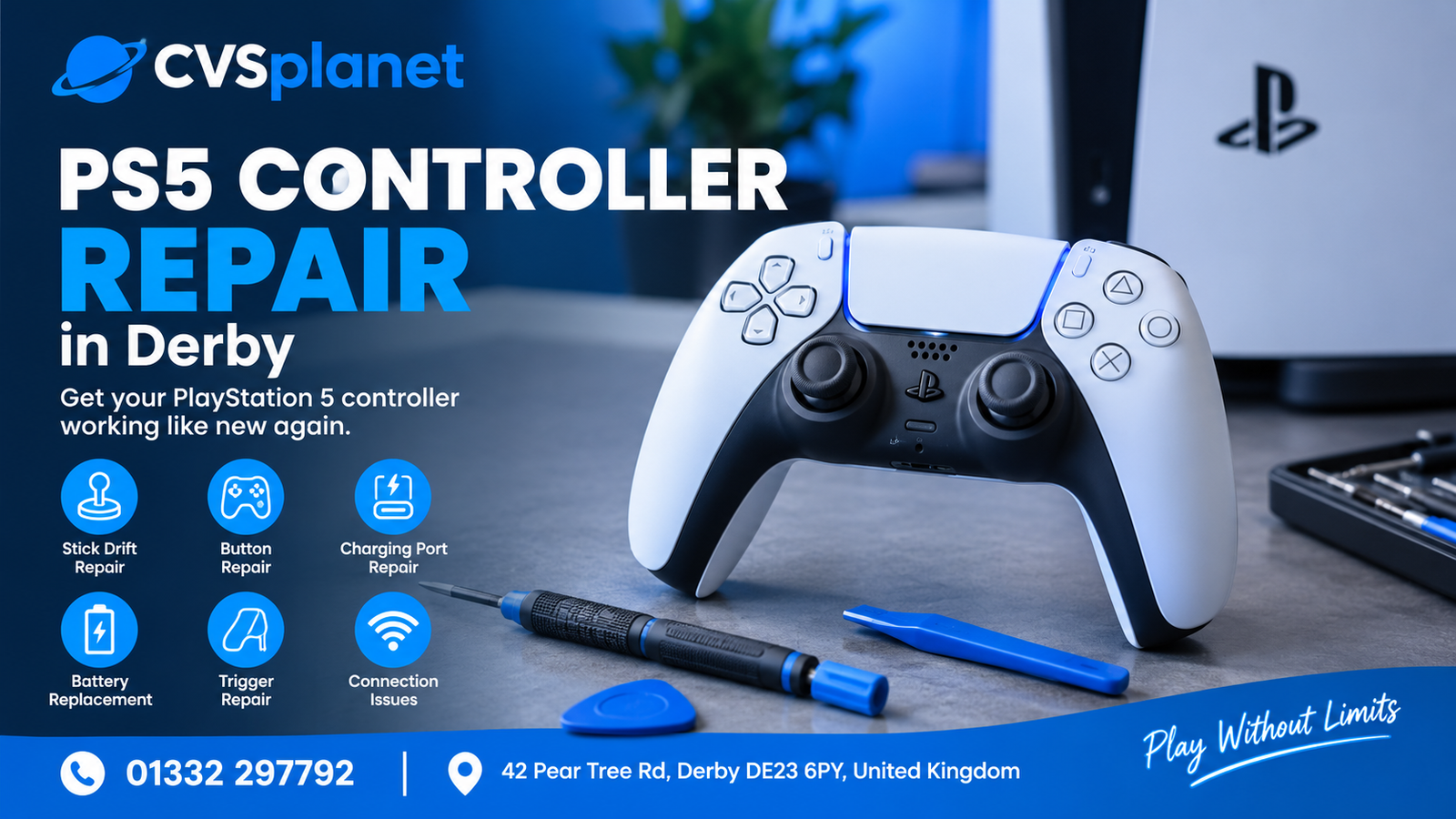 PS5 controller repair